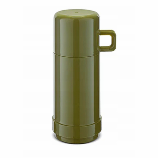 ROTPUNKT Skleněná termoska, objem 0,250 l, olivová (zelená)