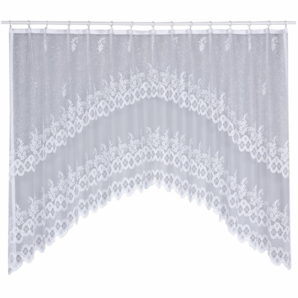 Denní závěs Domoletti MARTA, bílá, 300 cm x 150 cm