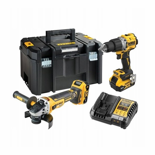 DeWalt DCK2026P2T-QW Kombinovaná sada DCD805 + DCG405, 18...