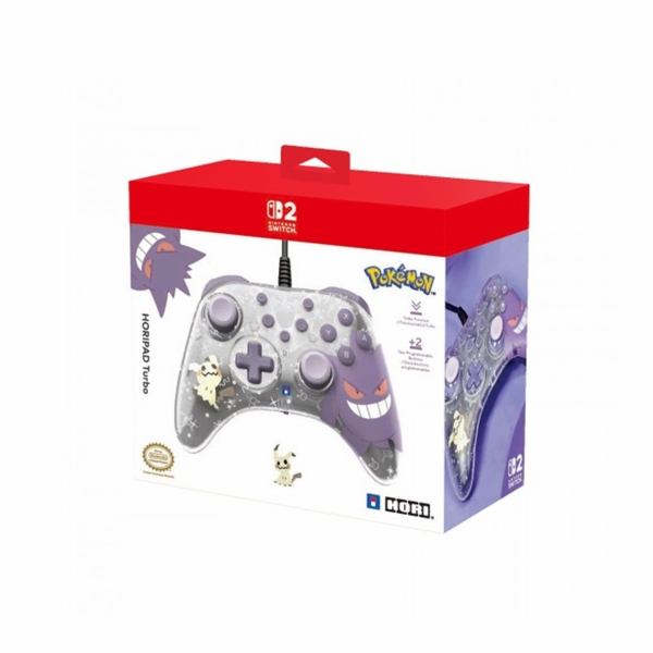 HORI NS2 HORIPAD Turbo-Gengar & Mimikyu