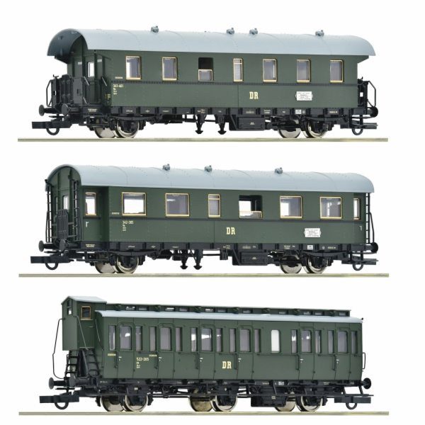 Roco 3dílná sada vedlejšího vlaku DR - 6200131