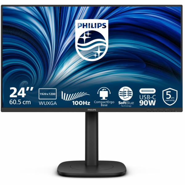 Philips MT 24" 24B2U3301D - 1920x1200,IPS,100Hz,1xHDMI,1x...