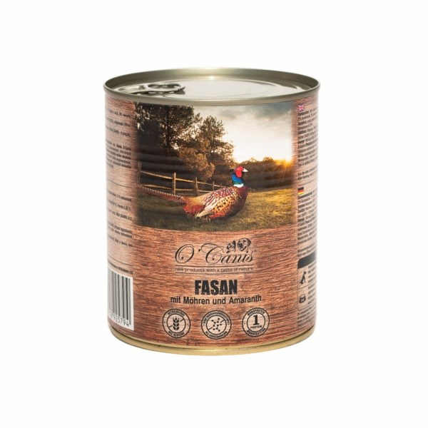 O CANIS Pheasant with Carrots Monoprotein - vlhké krmivo ...