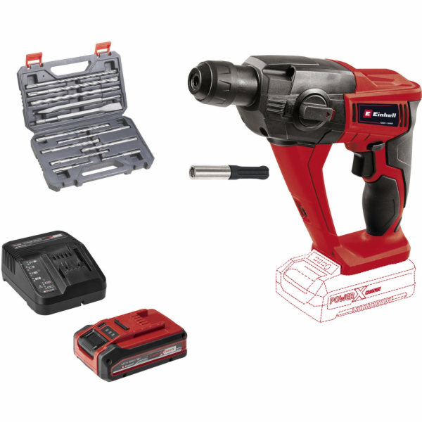 Einhell Power X-Change Akku-Bohrhammer TE-HD 18 Li, 18Vol...