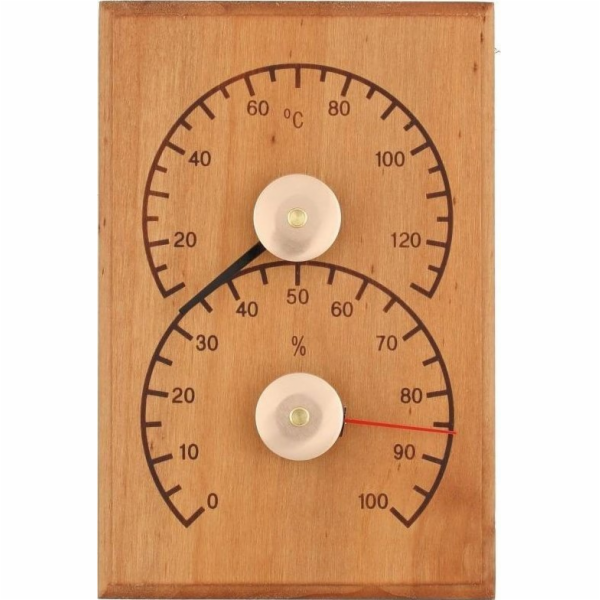 Saunový teploměr s vlhkoměrem 4LIVING