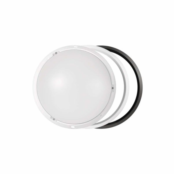 LED přisazené svítidlo ZURI, kruhové černá/bílá 14W teplá...