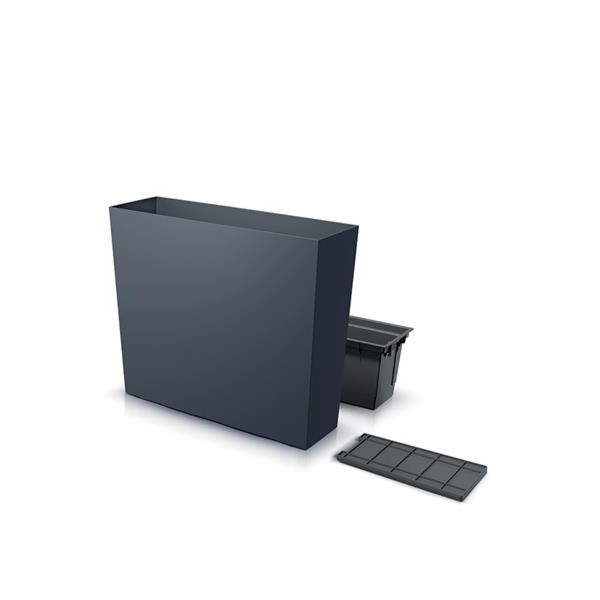 Květináč Prosperplast URBI CASE T 77 cm antracit 