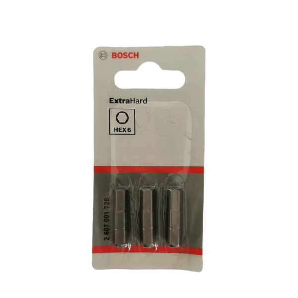 Bosch Bit imbus 6 eh, 25mm, 3ks