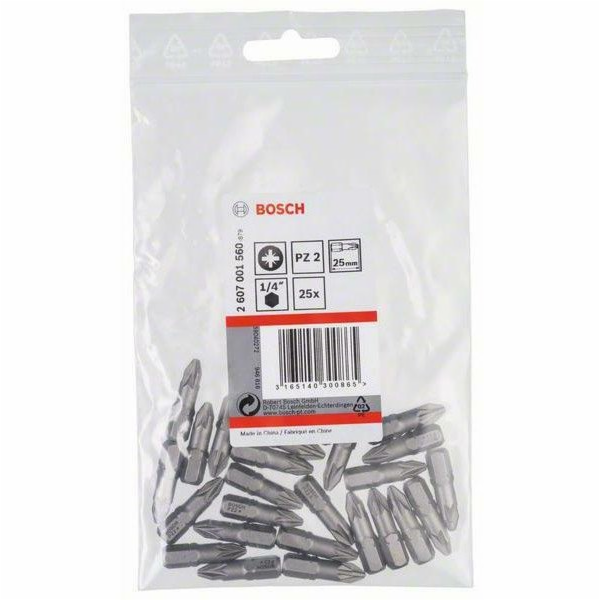Bosch Bit pz 2 eh, 25mm, 25ks