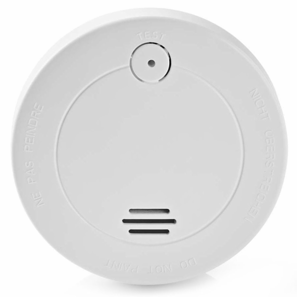 NEDIS detektor kouře/ EN 14604/ hlasitost 85 dB/ 1x 9V/6F...