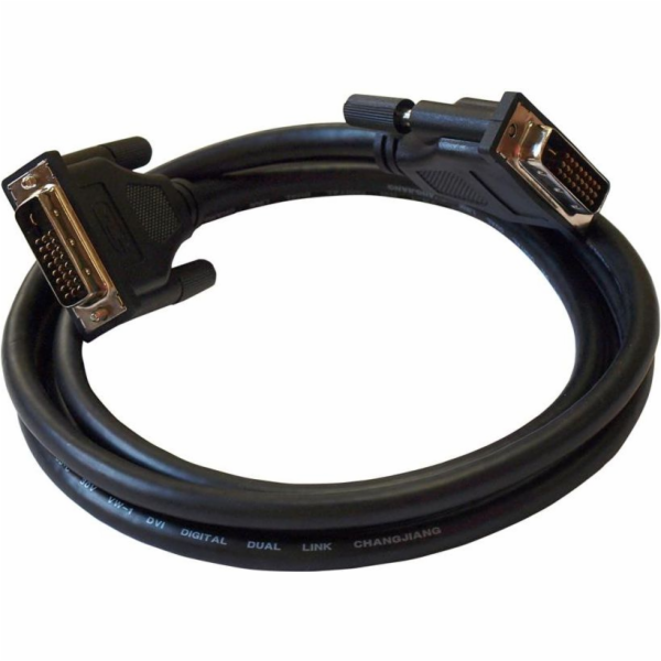 Art Kabel DVI-D - DVI-D 1,8 m černý (KABDVI DUAL 1,8M AL-...