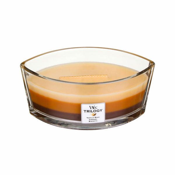 Svíčka Trilogy WoodWick, Dezert v kavárně, 453.6 g
