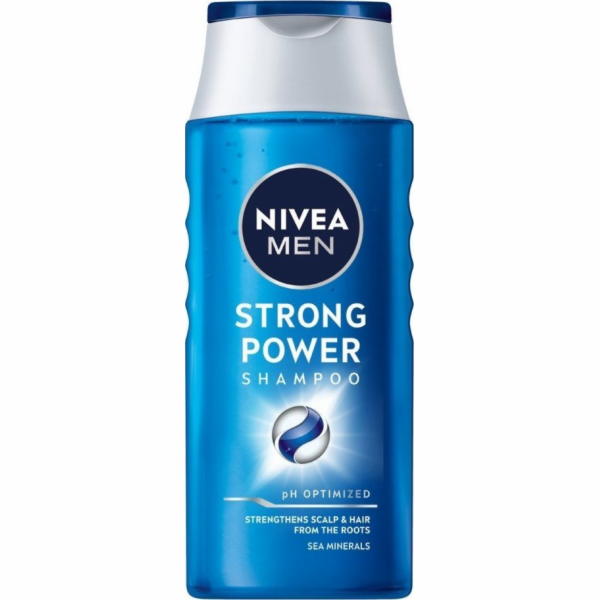 Nivea Men Strong Power posilující šampon Pro muže 250 ml