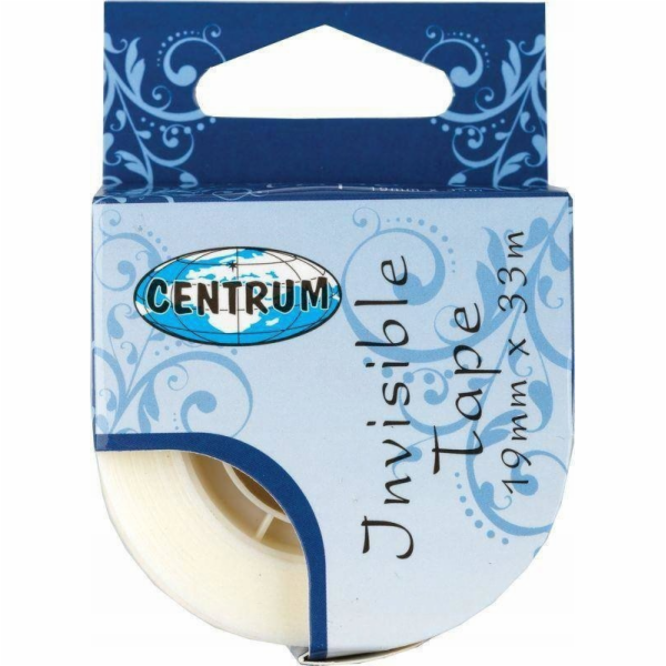 Lepicí páska CENTRUM 80254, 33 m × 19 mm, transparentní