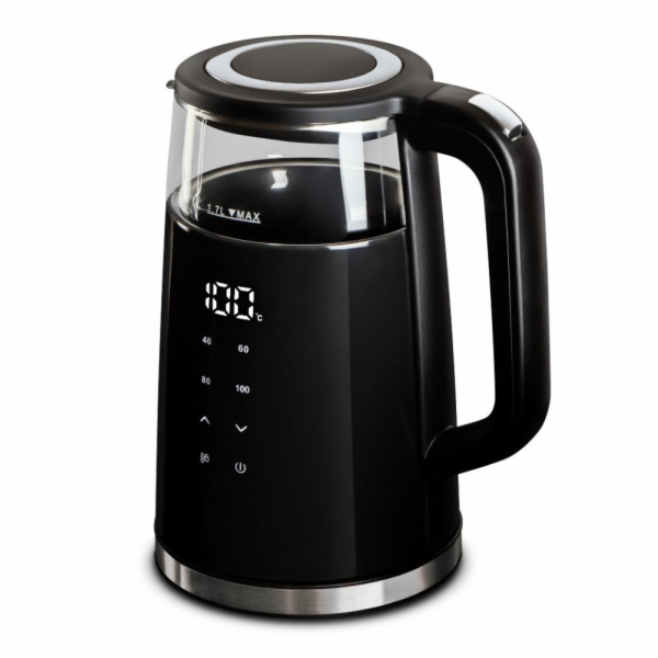 Rychlovarná konvice s regulací teploty digitální 1,7 l Bl...