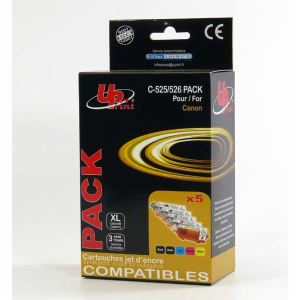 UPrint ink CLI526  C-525/526 PACK  kompa