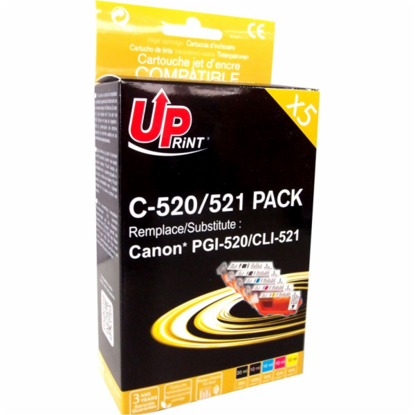 UPrint ink CLI521  C-520/521 PACK  kompa