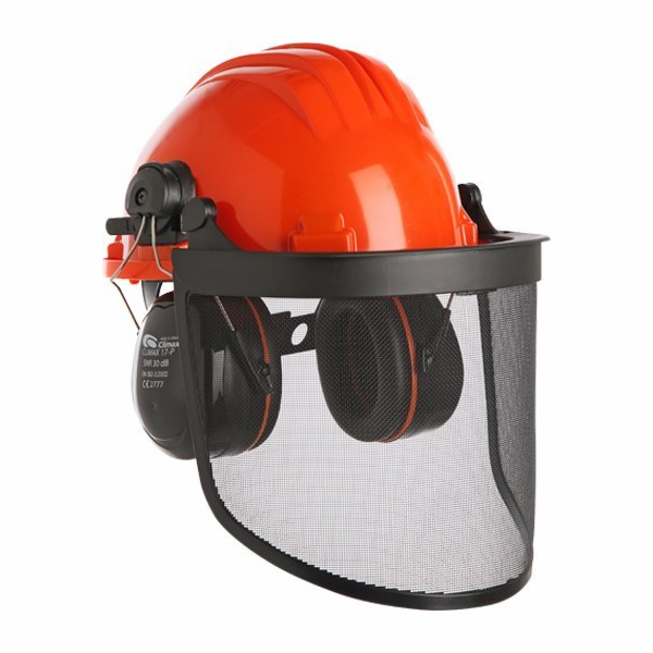 Climax BEZPEČNOSTNÍ PŘILBA SE SÍŤKOU A UCHYCOVKAMI 437
