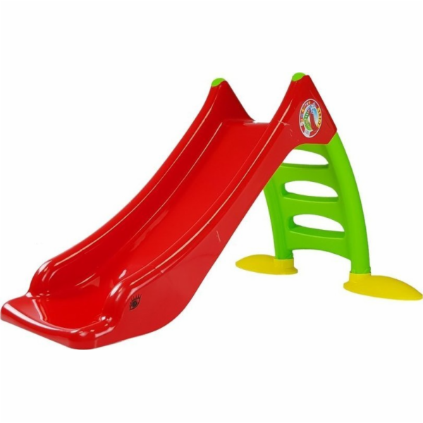 Dorex Zahradní skluzavka s žebříkem pro děti 424 Zeleno-č...