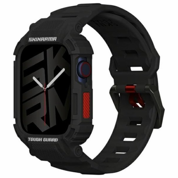 Skinarma strap+pouzdro Mecha 2v1 Apple Watch 45/44mm černé