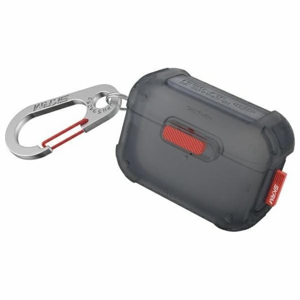 SKINARMA Pouzdro Mecha AirPods Pro 2 kouř/kouř