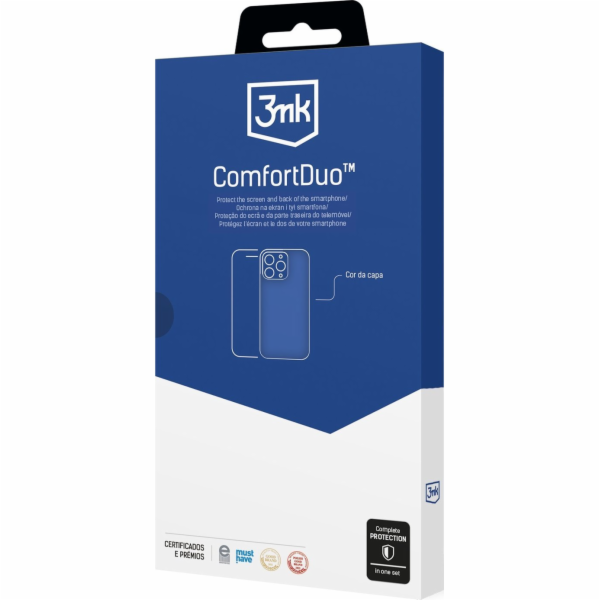 3MK ComfortDuo Clear Sam A16 tvrzené sklo + pouzdro průhl...