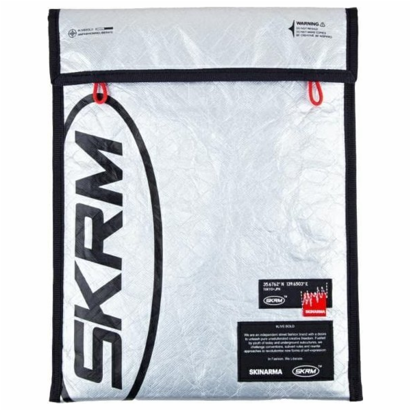 Taška na notebook Skinarma Comet 14 stříbrná/stříbrná