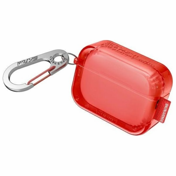 SKINARMA Pouzdro Saido AirPods Pro 2 červené/červené