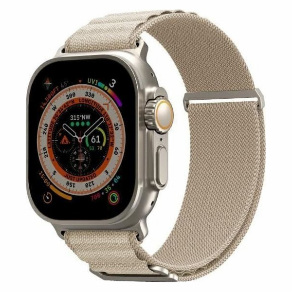 Pásek Skinarma Kobu Apple Watch Ultra 49/45/44 mm slonová...