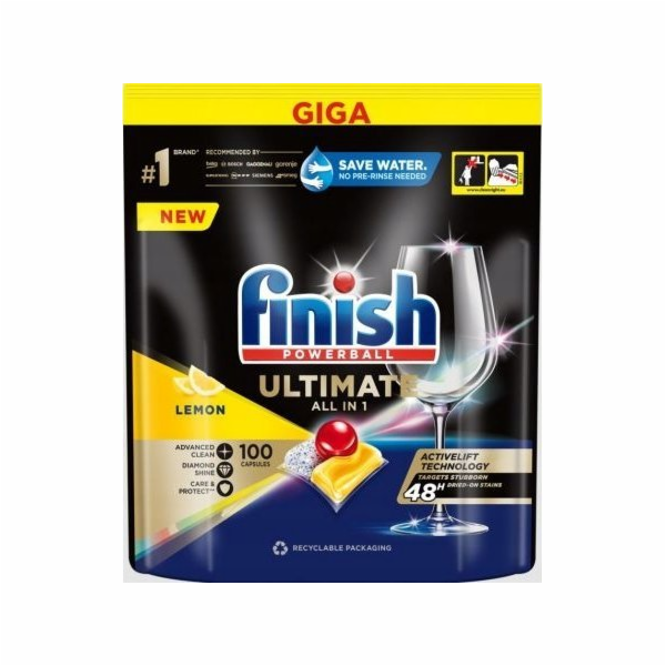 Finish Finish Powerball Ultimate Deep Clean and Shine tab...
