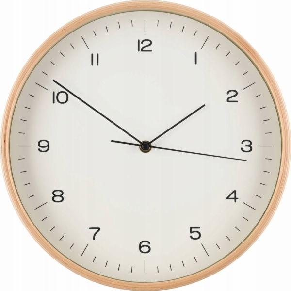 4Living Nástěnné hodiny z překližky, O 31 cm