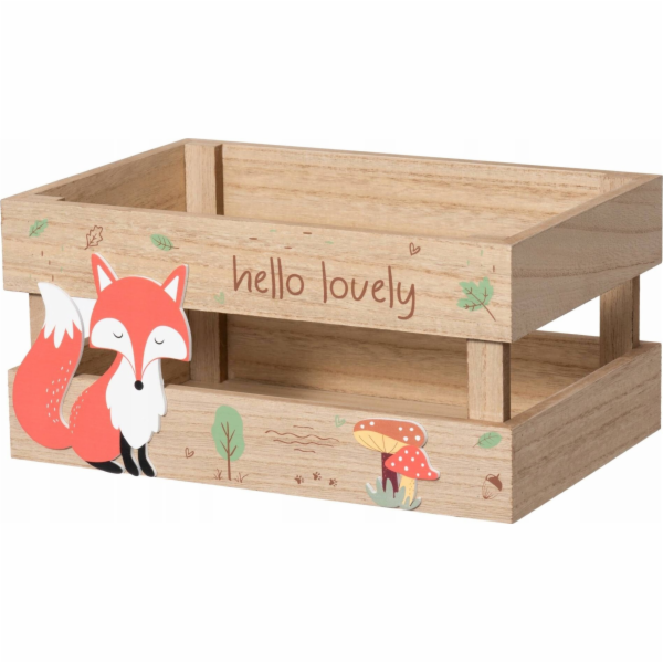 4Living Úložná krabice FOXY, 20,5 x 30,5 x 14,5 cm