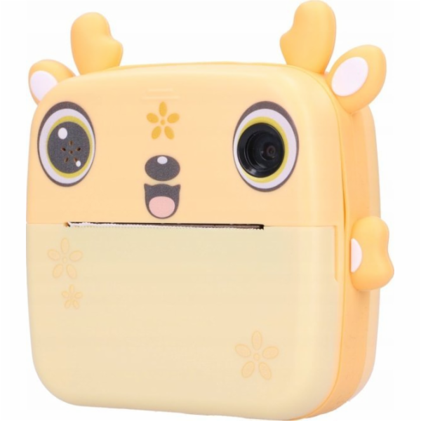 ExtraLink Sada | Termotiskárna EPP-006 Žlutá + 3 role ter...