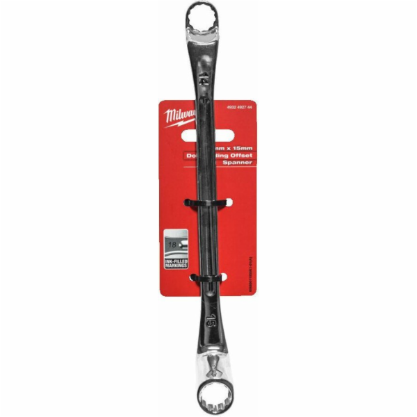 Milwaukee MILWAUKEE DVOJITÝ ÚHLÝ KLÍČ 75° - 14x15mm