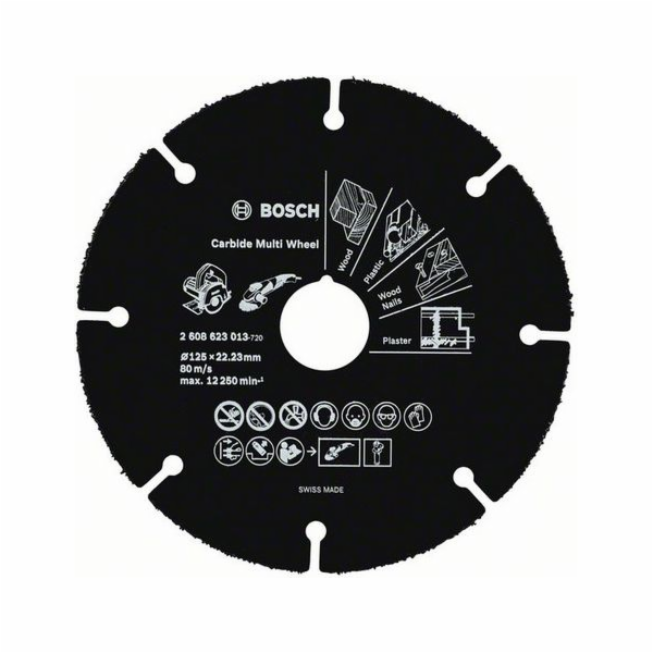 Bosch Řezný kotouč z tvrdokovu Multi Wheel 125 mm (2.608....