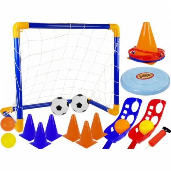 Lean Sport Sportovní hry Set dovednost fotbalový cíl Frisbee