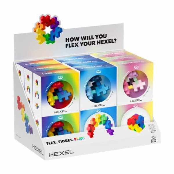Plus Plus PLUS-PLUS HEXEL DISPLAY