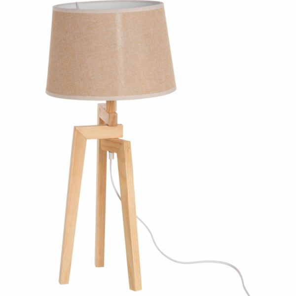 Stolní&nbsp;lampa&nbsp;s&nbsp;plátěným&nbsp;stínidlem,&nbsp;66&nbsp;cm