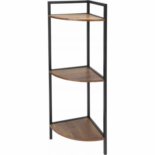Regál kovový rohový 3patrový 76 cm KO-DD1000550