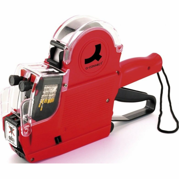 Q-Connect&nbsp;Q-CONNECT&nbsp;štítkovač,&nbsp;dvouřadý,&nbsp;10&nbsp;znaků,&nbsp;červen...