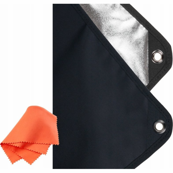 Aurora Aurora 2v1 100x220 černý/stříbrný povrch panelu