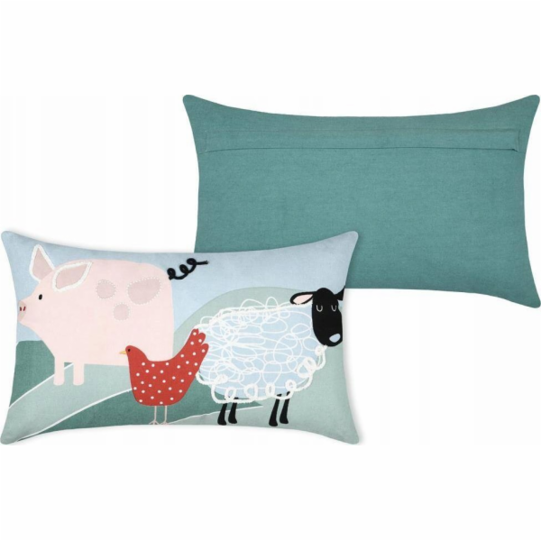 Beliani Dětský polštář TOM 100% bavlna, 30 x 50 cm