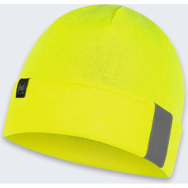 Buff Pletená čepice Safety v polární fluorescenční žluté ...