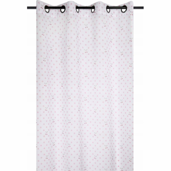 Atmosphera Záclona MATTY, třešňový vzor, 140 x 260 cm