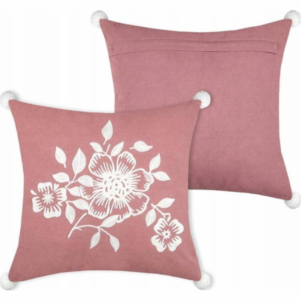 Koopman Dekorativní polštář MAGNOLIA, bavlna, 45 x 45 cm