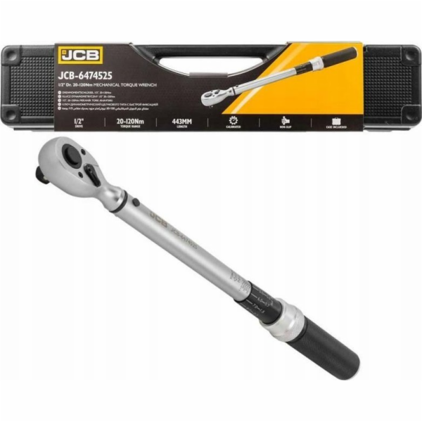 Hikoki JCB MOMENTOVÝ KLÍČ 1/2 20-120Nm