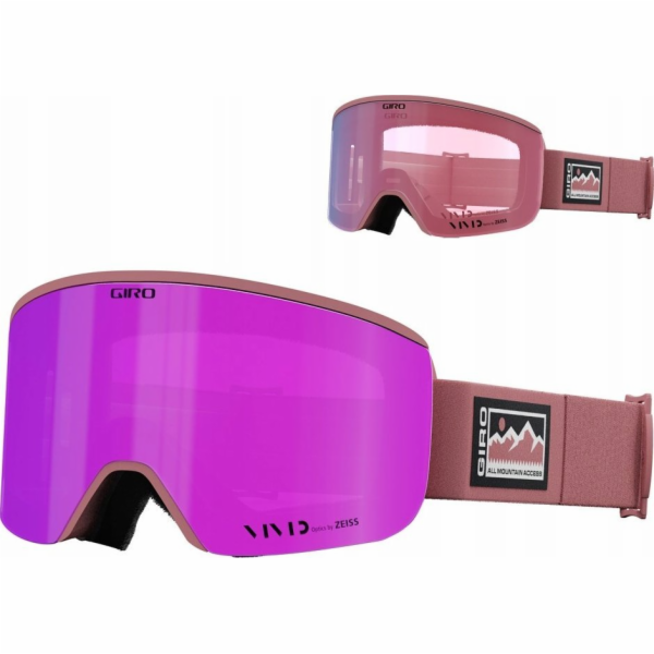 Giro Zimní brýle ELLA ROSE ACCESS (jasně růžová 00% S3 + ...