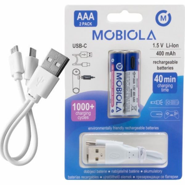 Vega BATERIE / BATERIE MOBIOLA MBAAA400 USB-C>