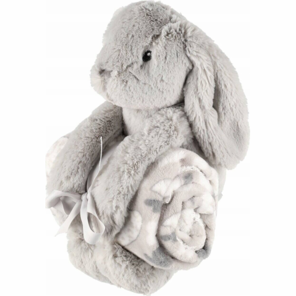 4Living Pledas 4Living přehoz a plyšový králíček 75x100 cm