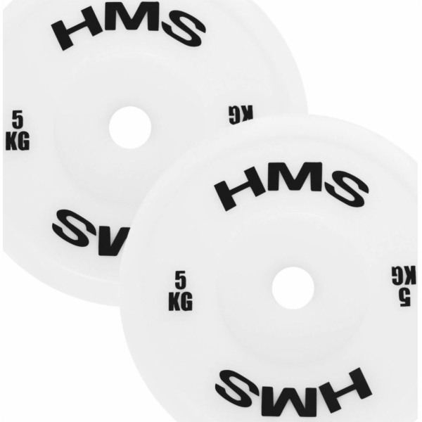 HMS TPP05 BÍLÝ TALÍŘ PE 2 x 5,0 KG